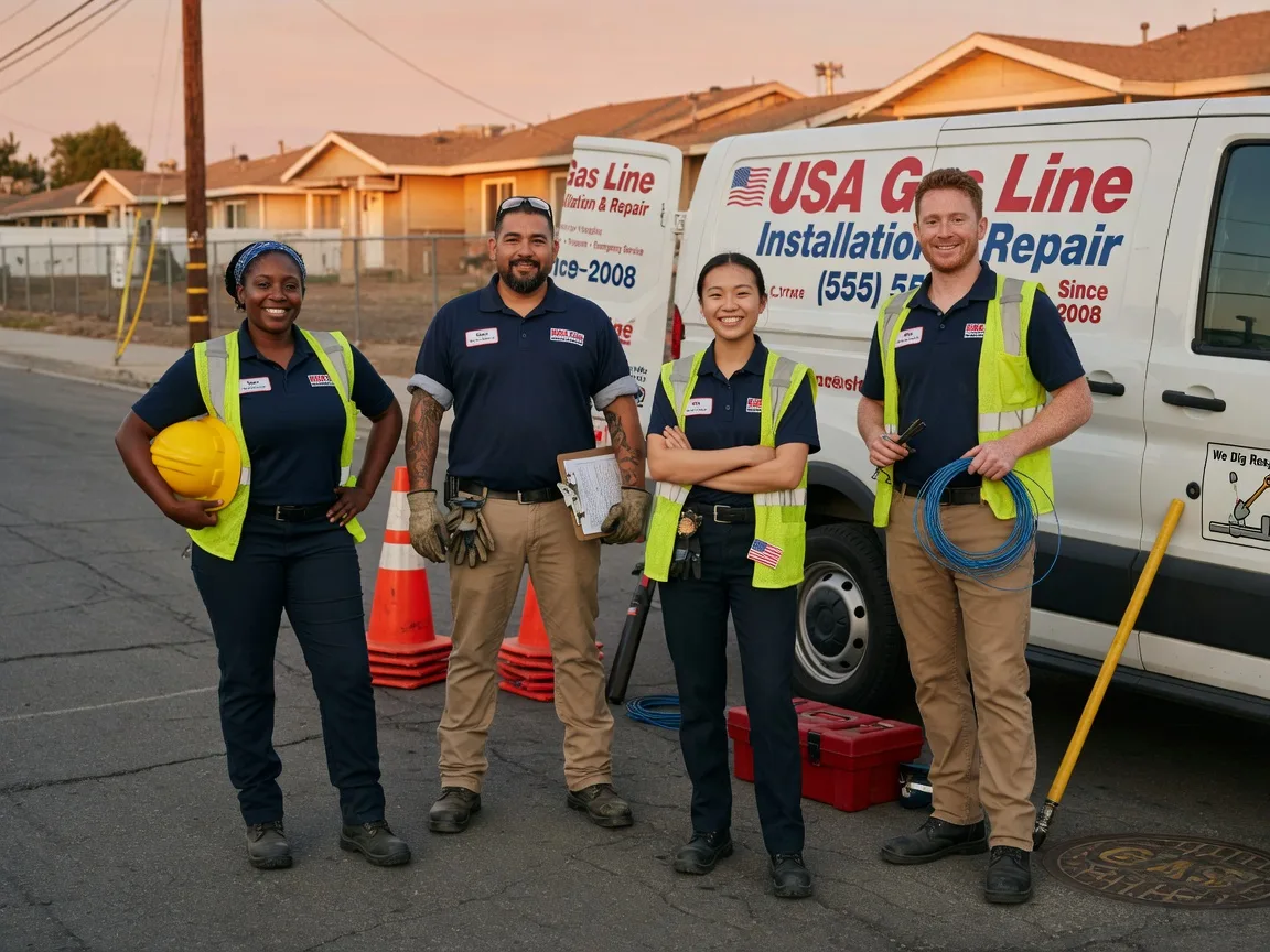 Gas Line Installation company in Burden, KS